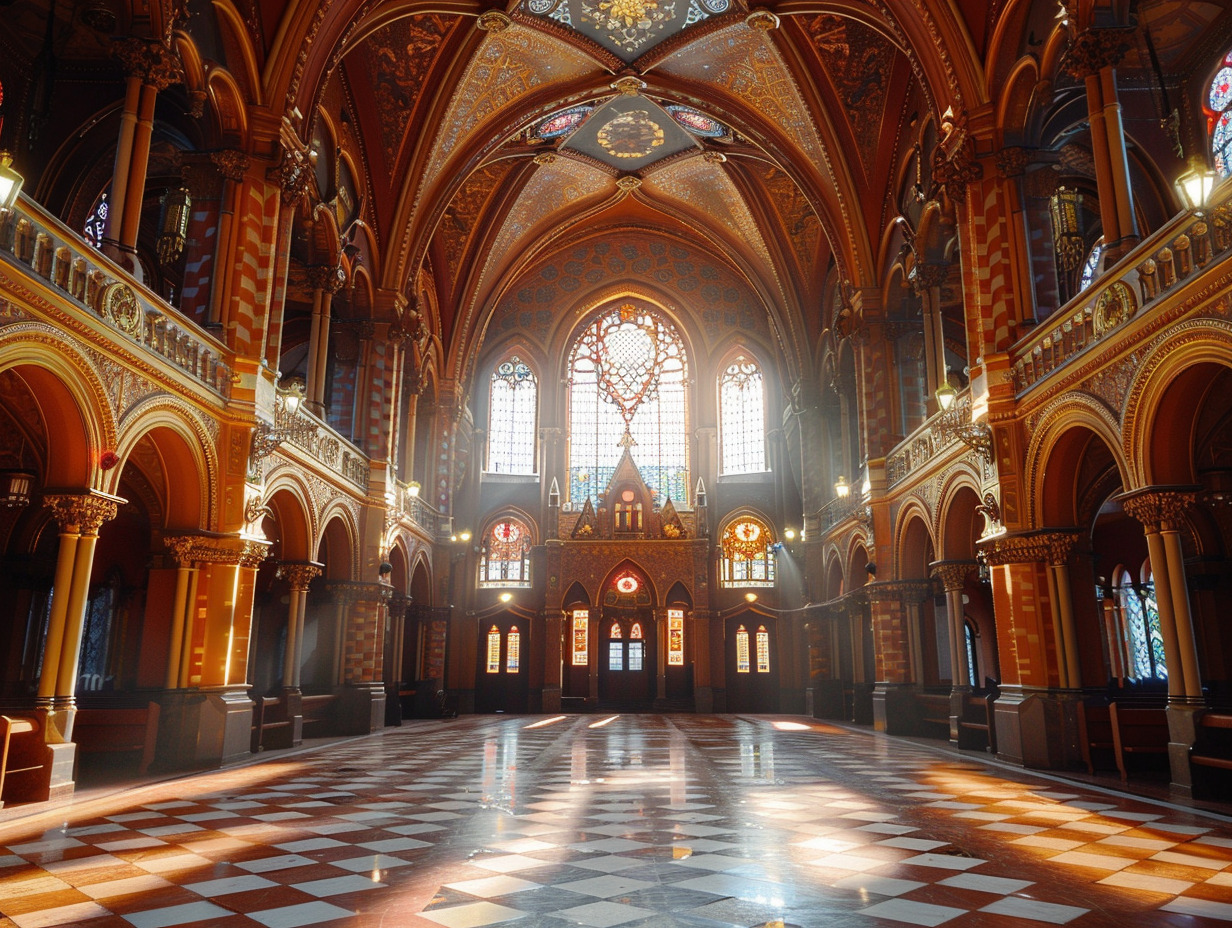 cinéma utopia bordeaux : église  cinéma