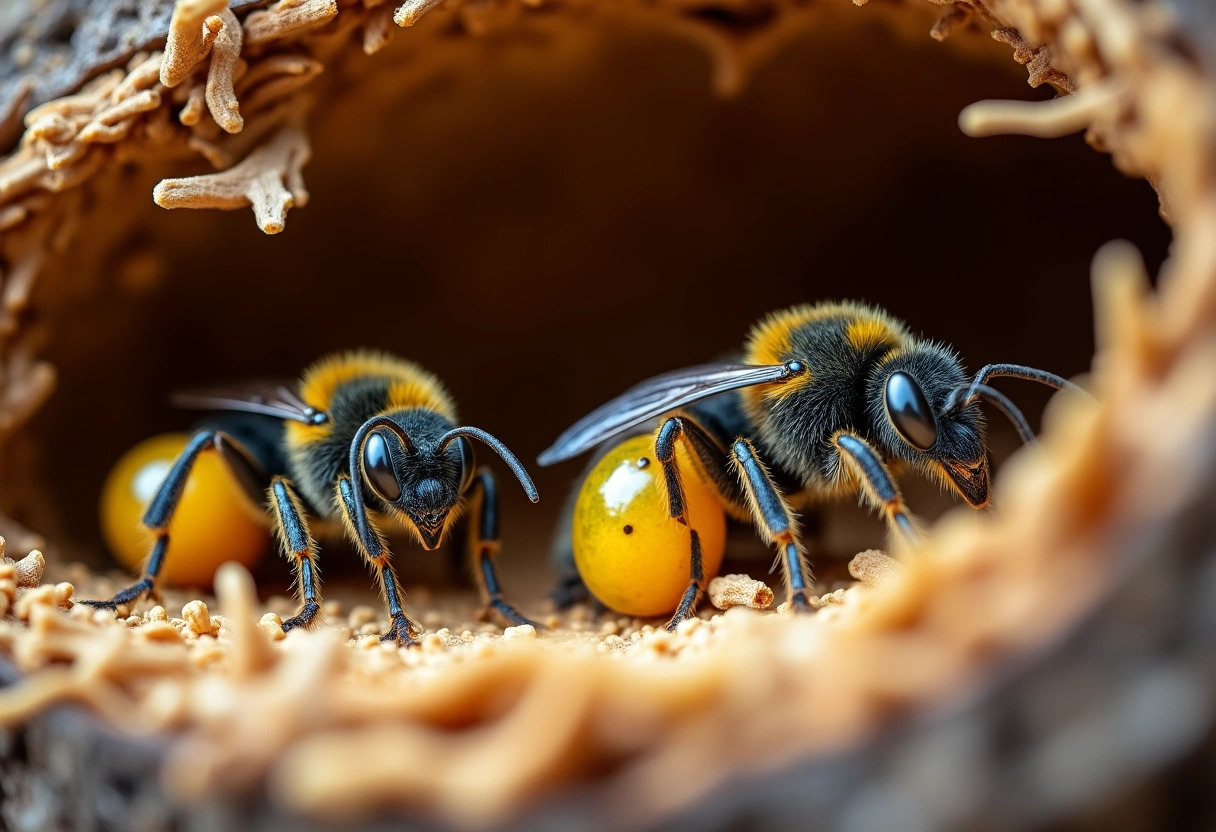 abeilles charpentières